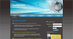 Desktop Screenshot of earthsms.net